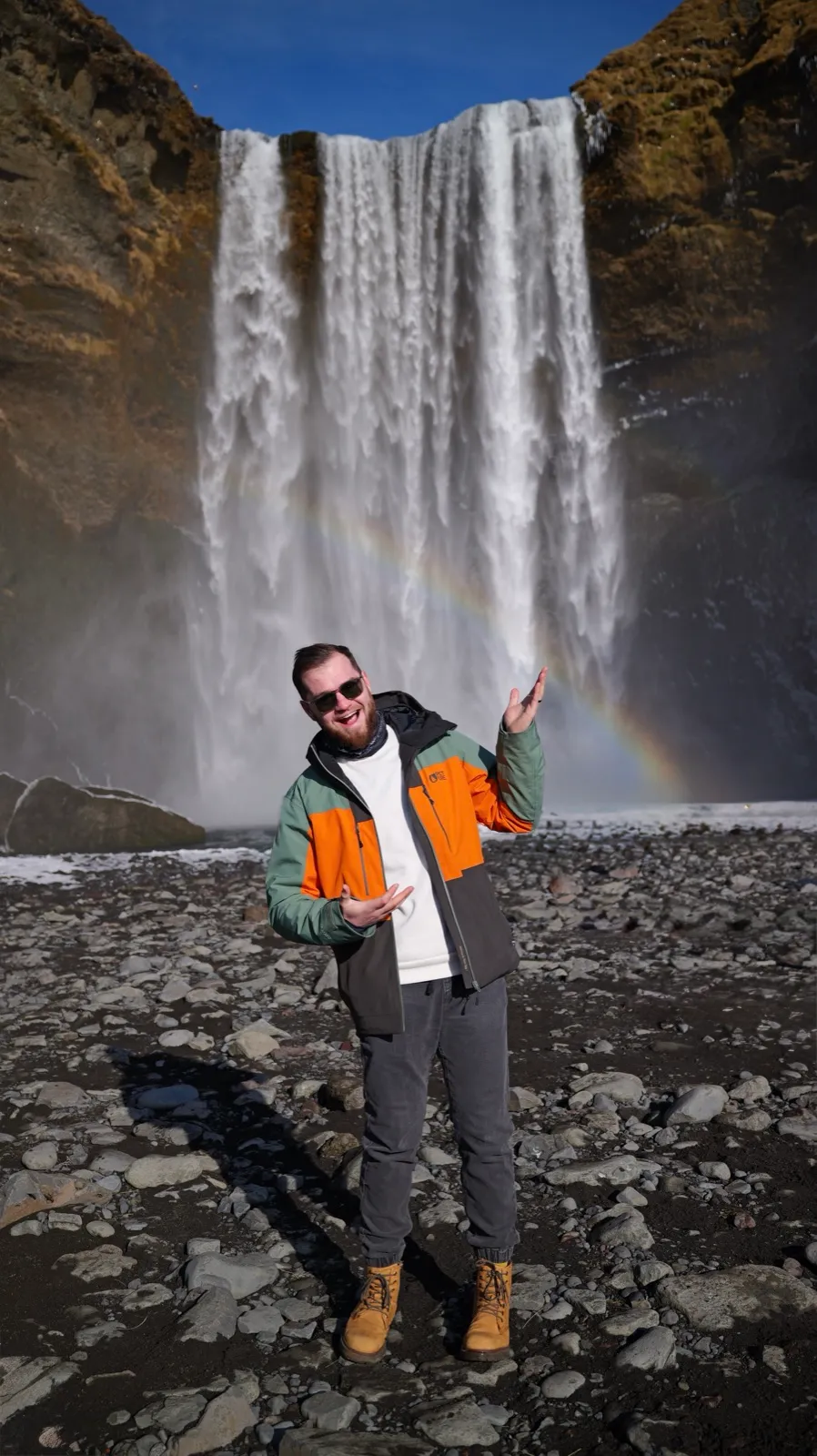 Przemek travelling (Iceland)