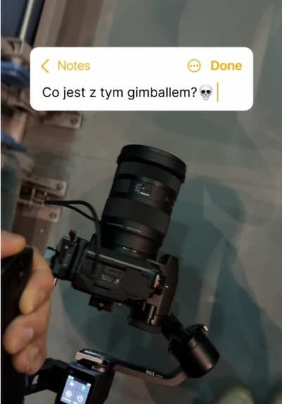 Gimbal w akcji