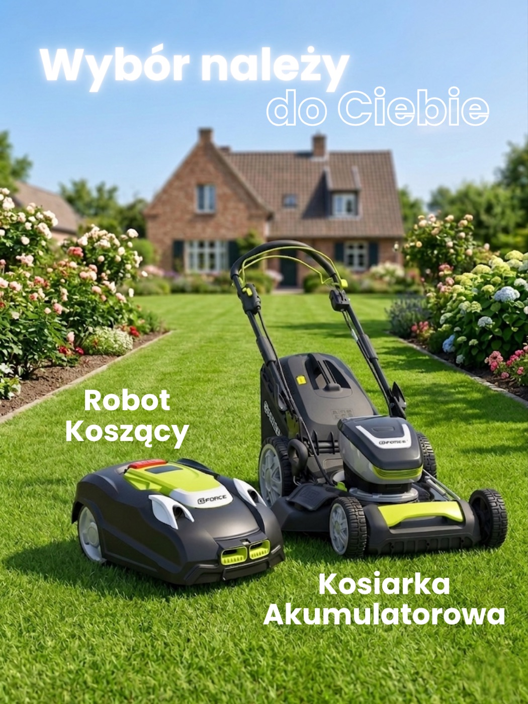 Grass cordless mowers
